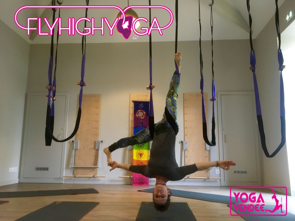 yoga aerien fly yoga flyhighyoga france aerial yoga la roche sur yon vendee