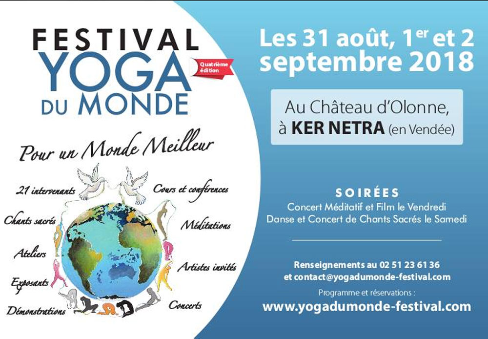 festival yoga du monde yoga vendee