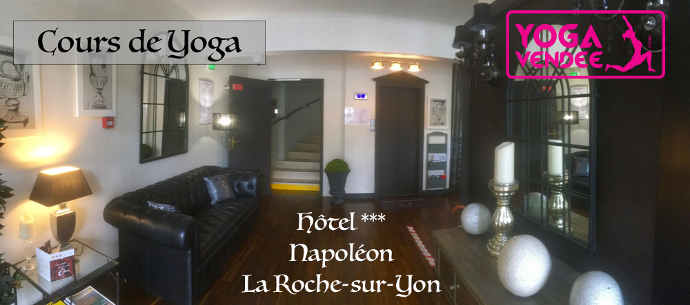 cours de yoga commerciaux hôtel étape hotel napoleon la roche sur yon