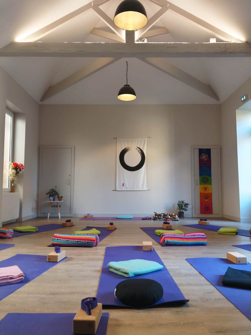 Studio de yoga à La Roche-sur-Yon : cours toute l'année en centre-ville et à la pause déjeuner